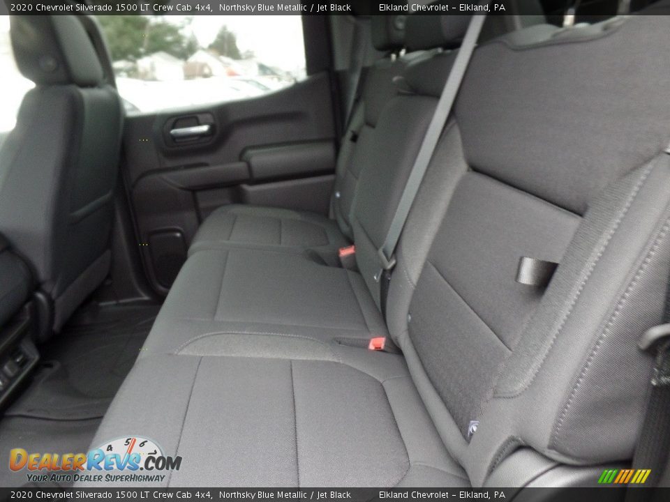 2020 Chevrolet Silverado 1500 LT Crew Cab 4x4 Northsky Blue Metallic / Jet Black Photo #19