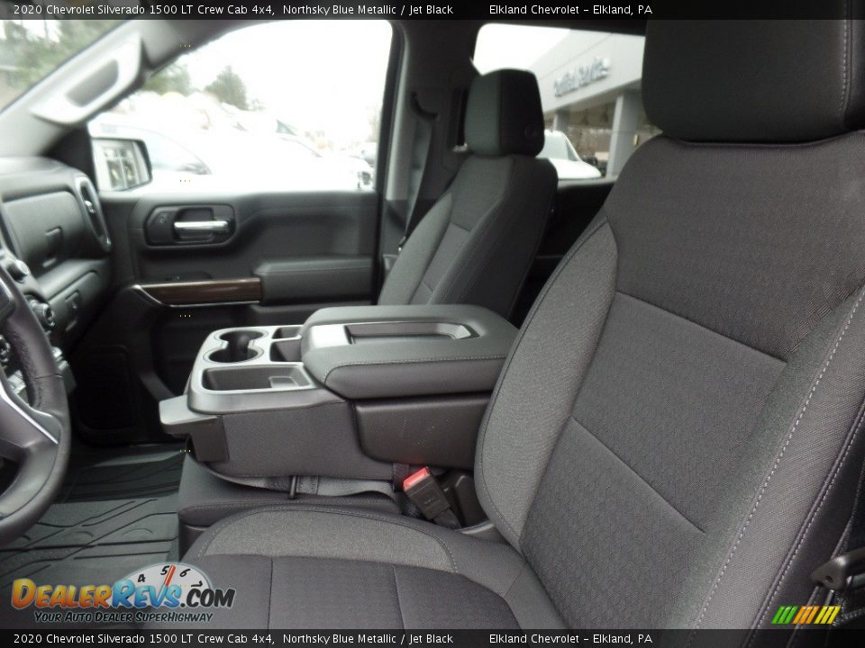 2020 Chevrolet Silverado 1500 LT Crew Cab 4x4 Northsky Blue Metallic / Jet Black Photo #20