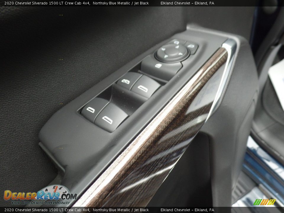 2020 Chevrolet Silverado 1500 LT Crew Cab 4x4 Northsky Blue Metallic / Jet Black Photo #22