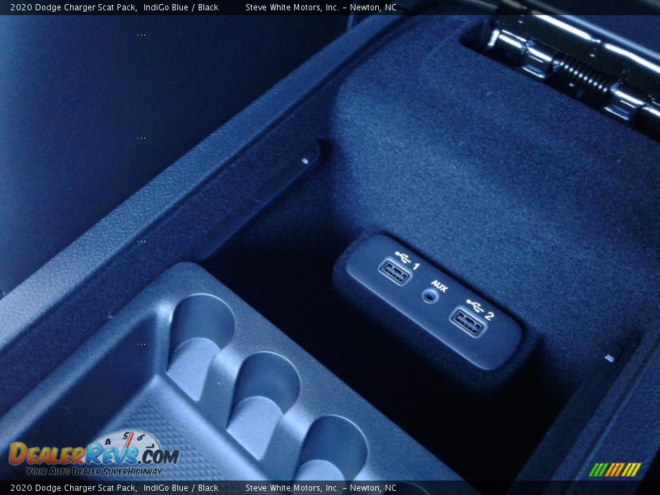 2020 Dodge Charger Scat Pack IndiGo Blue / Black Photo #27