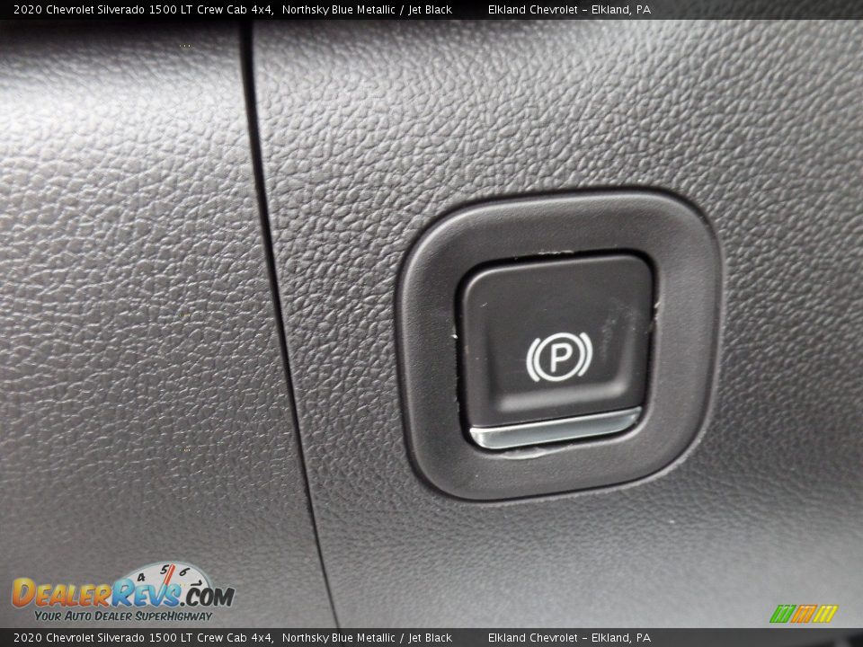 2020 Chevrolet Silverado 1500 LT Crew Cab 4x4 Northsky Blue Metallic / Jet Black Photo #27