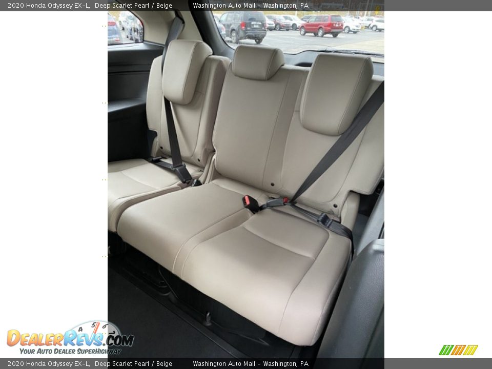 2020 Honda Odyssey EX-L Deep Scarlet Pearl / Beige Photo #20