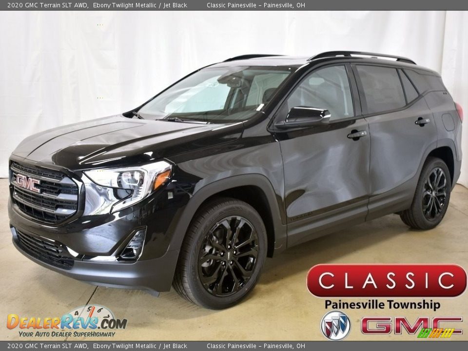 2020 GMC Terrain SLT AWD Ebony Twilight Metallic / Jet Black Photo #1