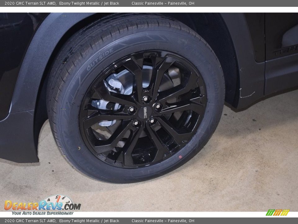 2020 GMC Terrain SLT AWD Ebony Twilight Metallic / Jet Black Photo #5