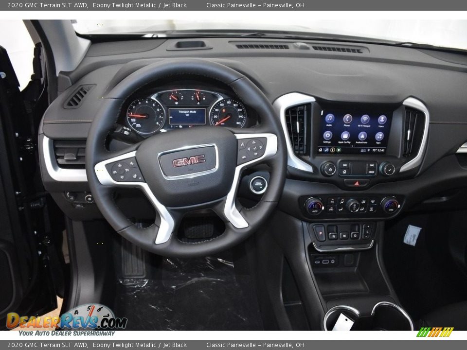 2020 GMC Terrain SLT AWD Ebony Twilight Metallic / Jet Black Photo #9