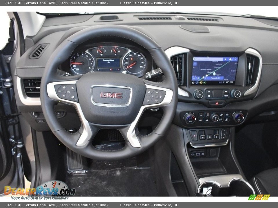 2020 GMC Terrain Denali AWD Satin Steel Metallic / Jet Black Photo #9