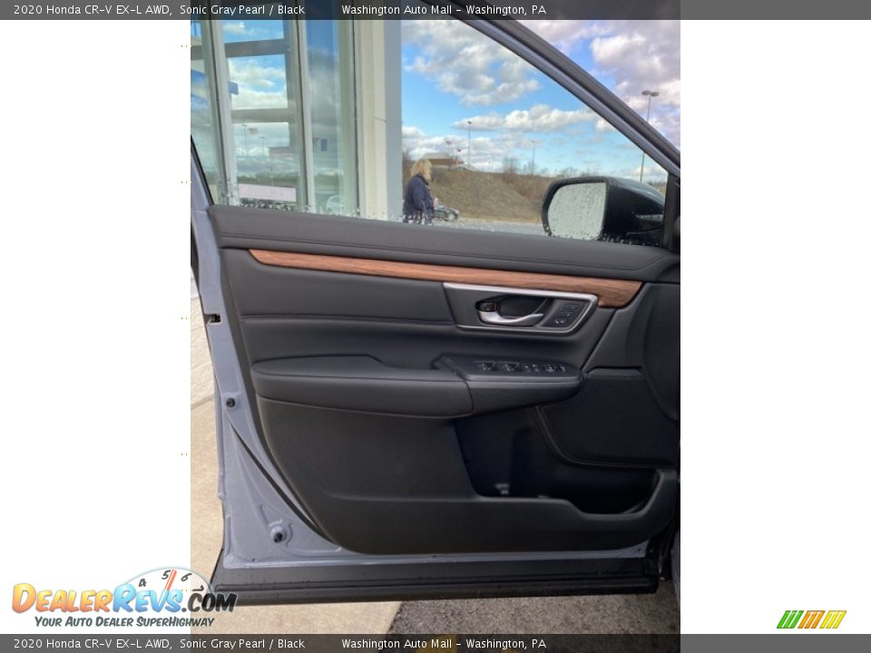 2020 Honda CR-V EX-L AWD Sonic Gray Pearl / Black Photo #10