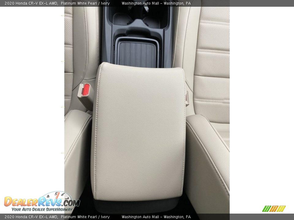 2020 Honda CR-V EX-L AWD Platinum White Pearl / Ivory Photo #34