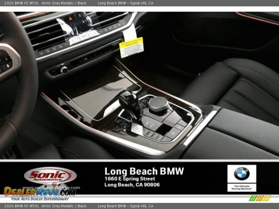 2020 BMW X5 M50i Arctic Grey Metallic / Black Photo #6
