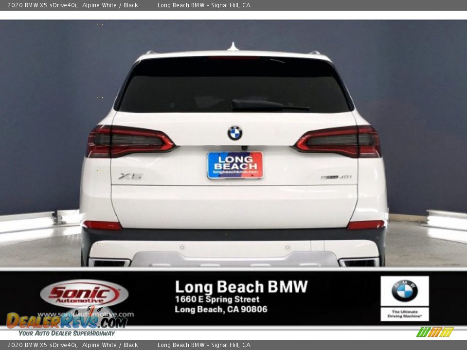 2020 BMW X5 sDrive40i Alpine White / Black Photo #3