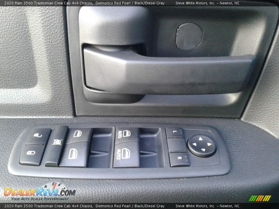 2020 Ram 3500 Tradesman Crew Cab 4x4 Chassis Delmonico Red Pearl / Black/Diesel Gray Photo #11