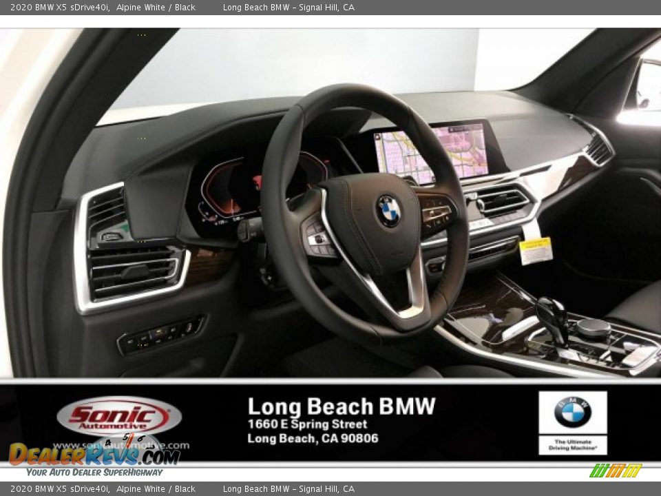 2020 BMW X5 sDrive40i Alpine White / Black Photo #4