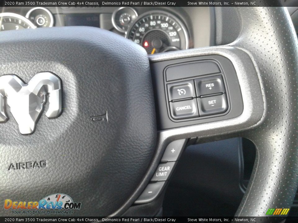 2020 Ram 3500 Tradesman Crew Cab 4x4 Chassis Steering Wheel Photo #18