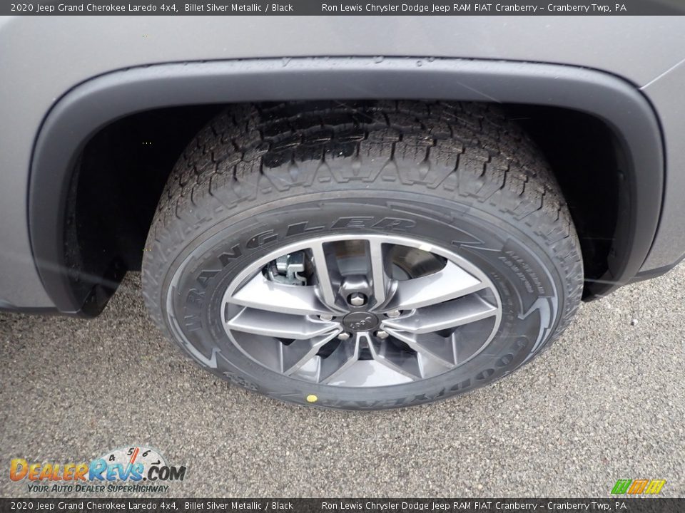 2020 Jeep Grand Cherokee Laredo 4x4 Billet Silver Metallic / Black Photo #9
