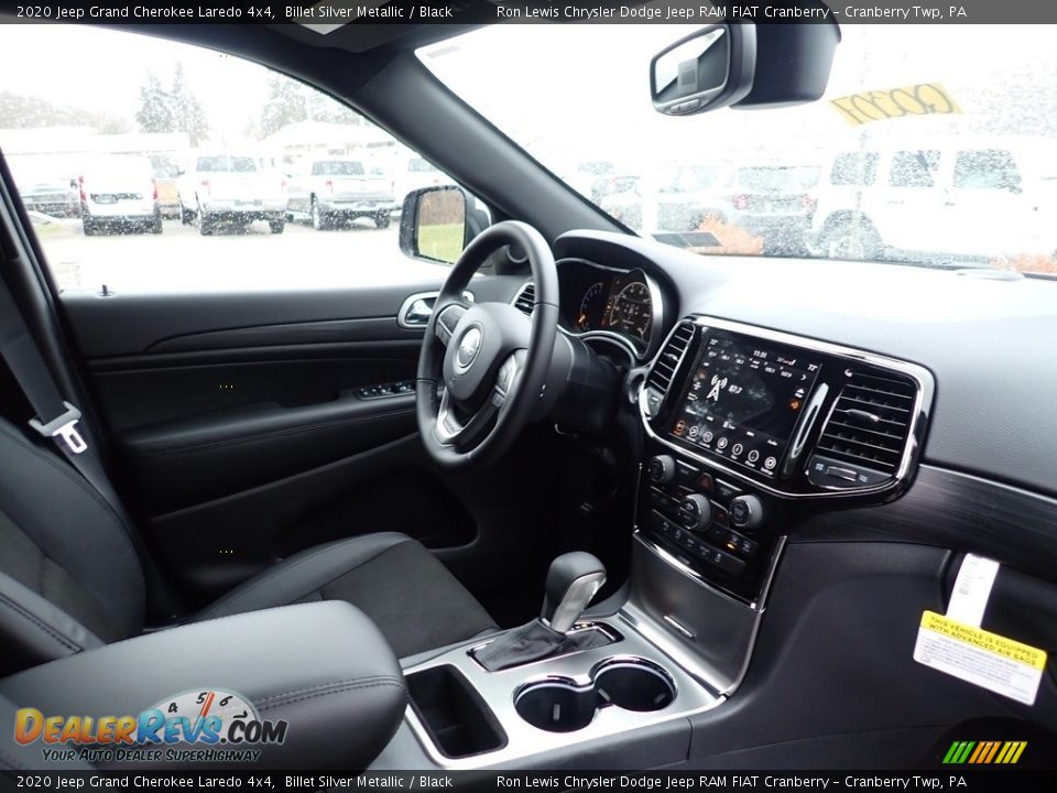 2020 Jeep Grand Cherokee Laredo 4x4 Billet Silver Metallic / Black Photo #11