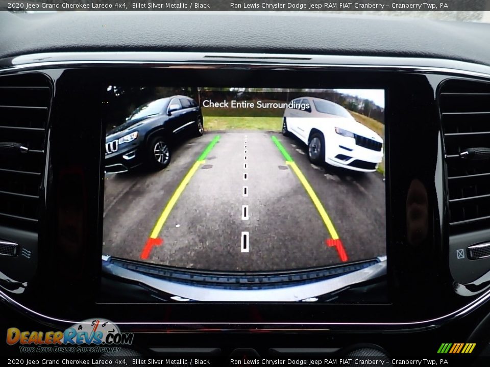 2020 Jeep Grand Cherokee Laredo 4x4 Billet Silver Metallic / Black Photo #18