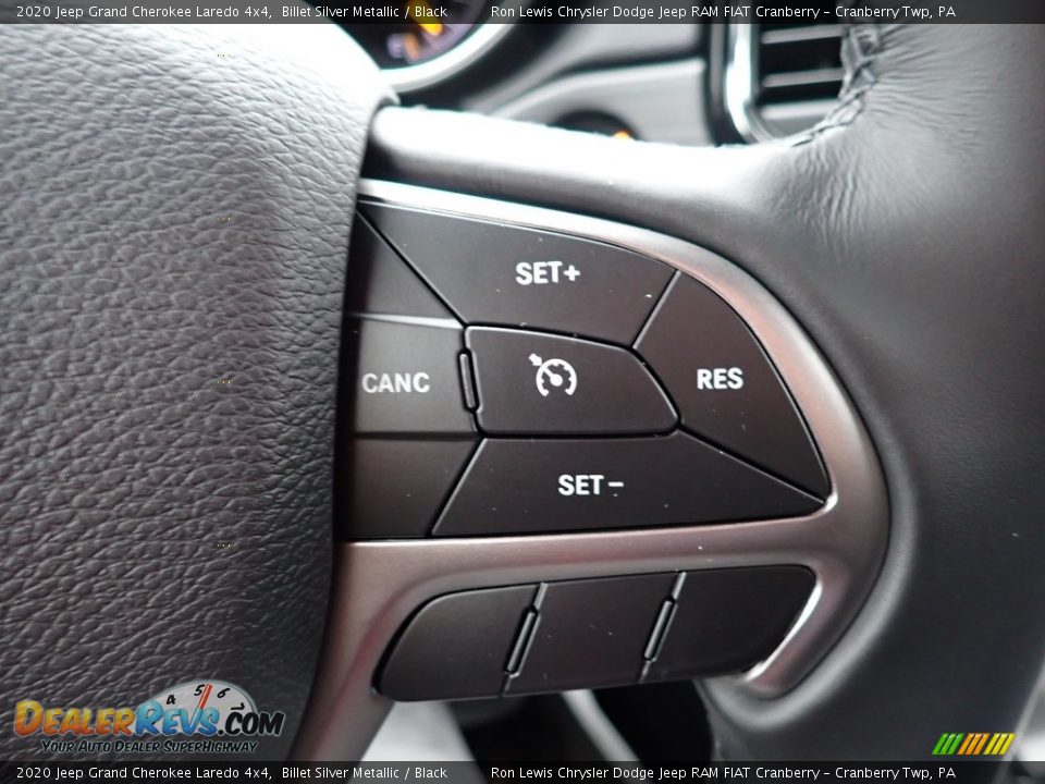 2020 Jeep Grand Cherokee Laredo 4x4 Billet Silver Metallic / Black Photo #19