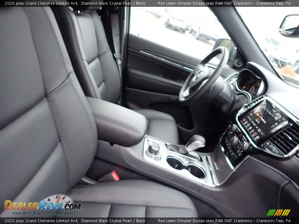 2020 Jeep Grand Cherokee Limited 4x4 Diamond Black Crystal Pearl / Black Photo #9