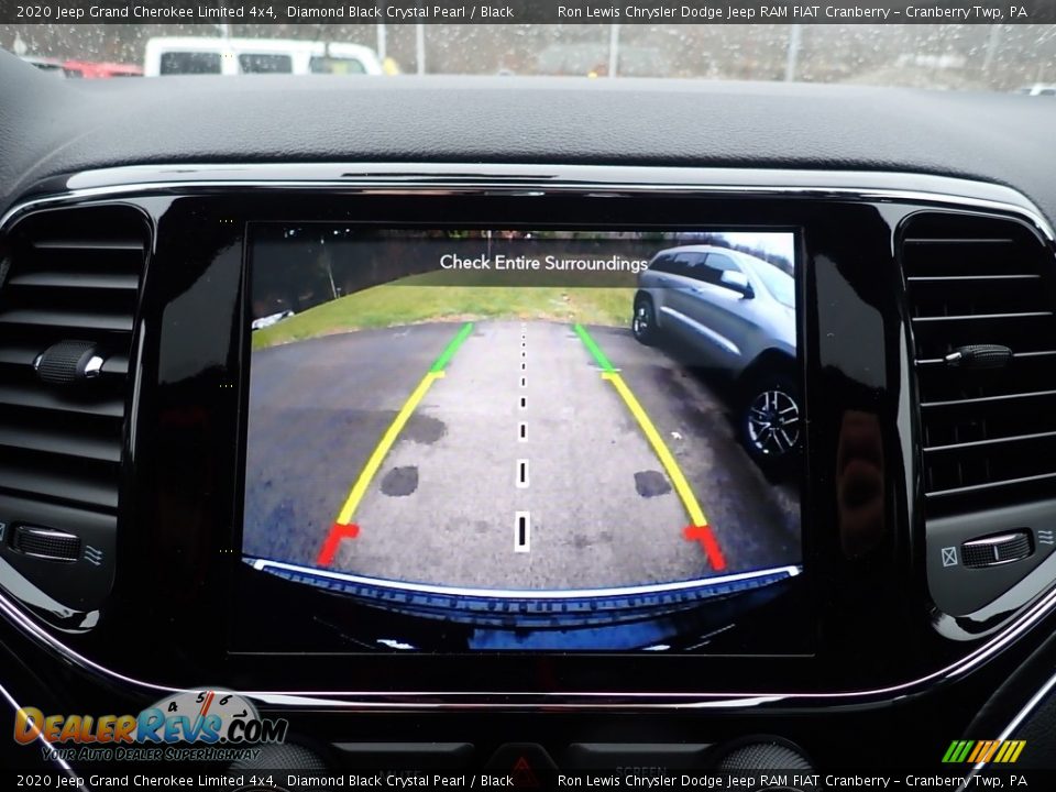 2020 Jeep Grand Cherokee Limited 4x4 Diamond Black Crystal Pearl / Black Photo #17