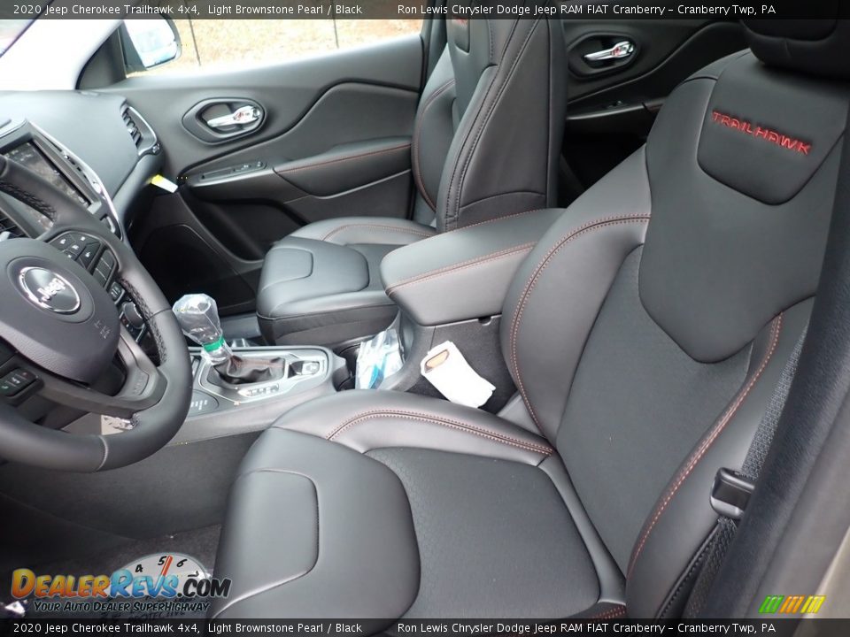 Front Seat of 2020 Jeep Cherokee Trailhawk 4x4 Photo #13