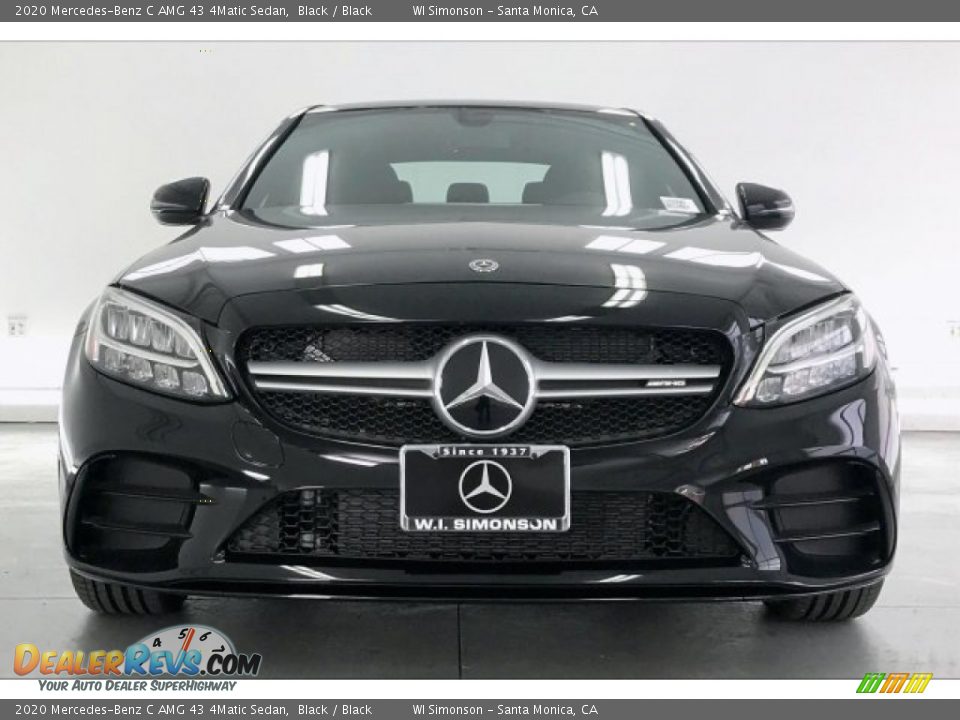 2020 Mercedes-Benz C AMG 43 4Matic Sedan Black / Black Photo #2