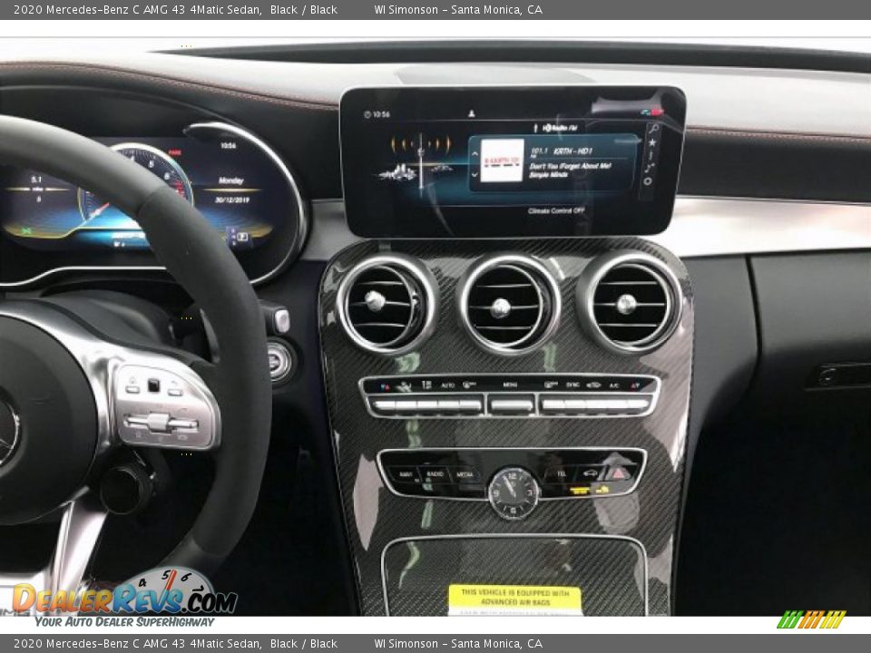 2020 Mercedes-Benz C AMG 43 4Matic Sedan Black / Black Photo #5