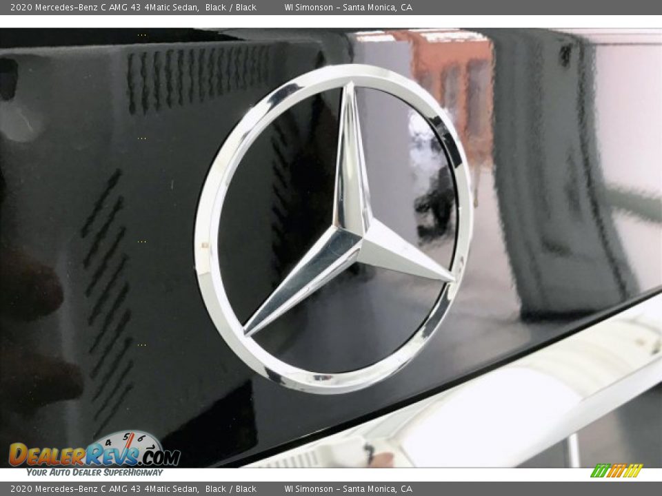 2020 Mercedes-Benz C AMG 43 4Matic Sedan Black / Black Photo #7