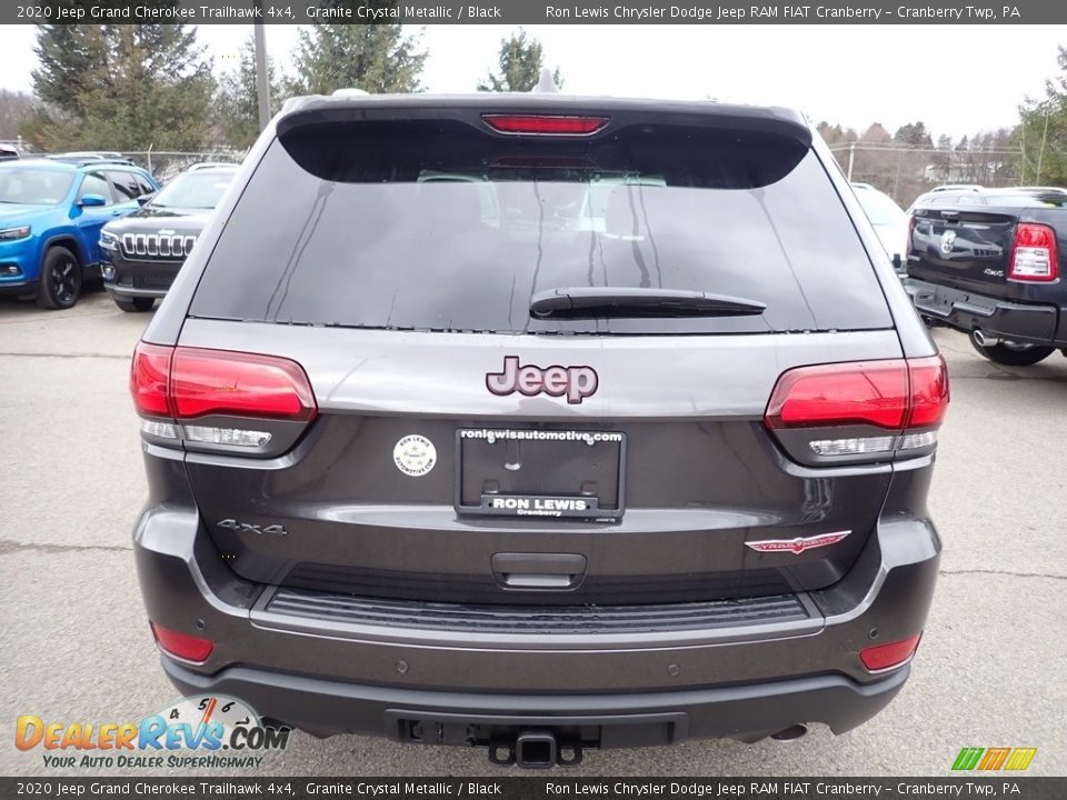 2020 Jeep Grand Cherokee Trailhawk 4x4 Granite Crystal Metallic / Black Photo #4