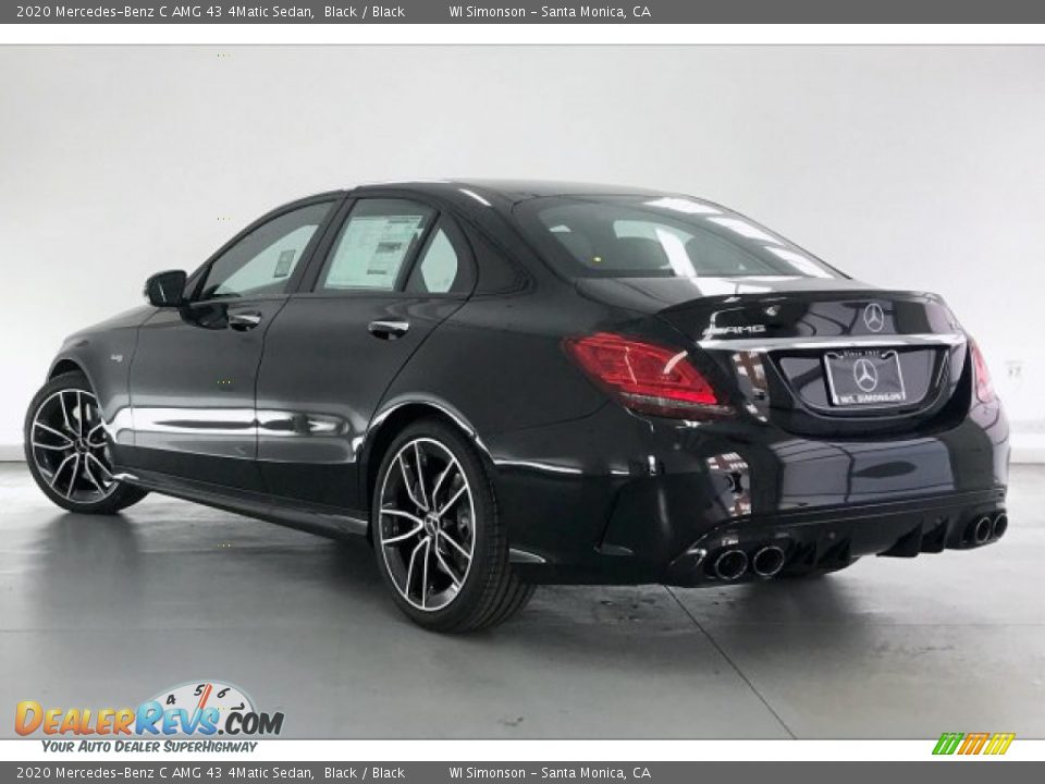 2020 Mercedes-Benz C AMG 43 4Matic Sedan Black / Black Photo #10