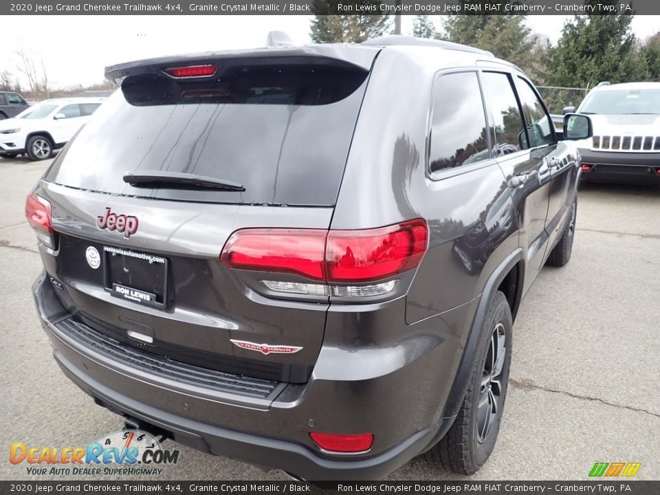2020 Jeep Grand Cherokee Trailhawk 4x4 Granite Crystal Metallic / Black Photo #5
