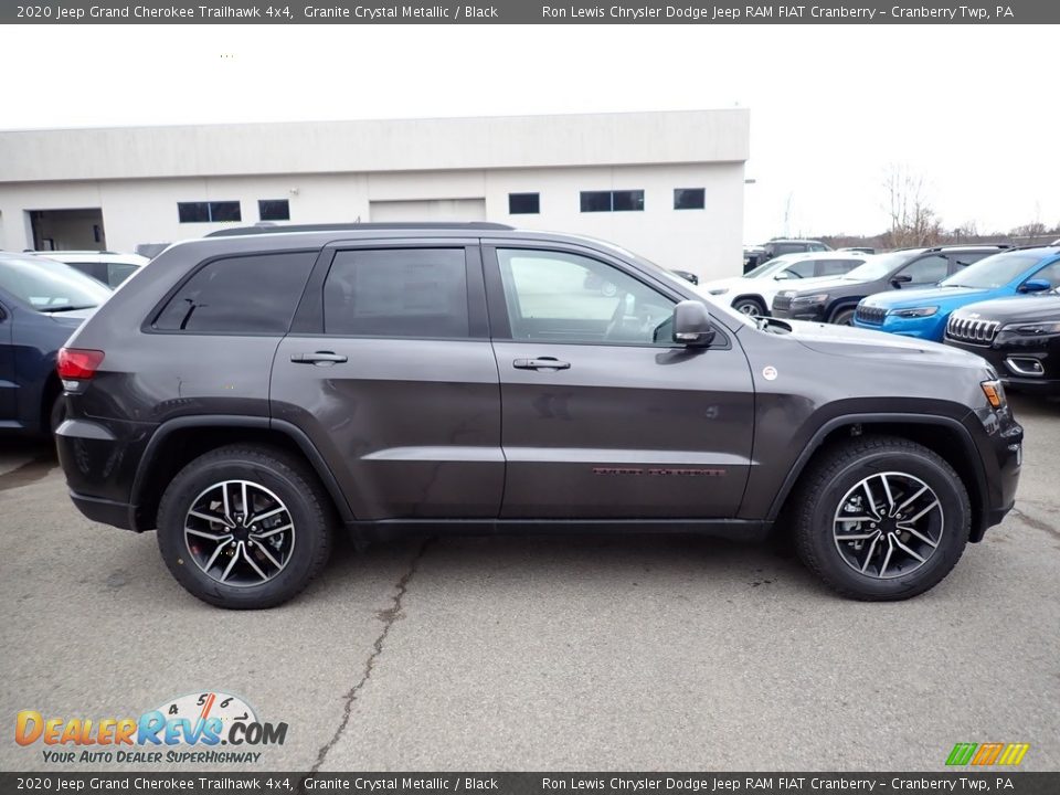 2020 Jeep Grand Cherokee Trailhawk 4x4 Granite Crystal Metallic / Black Photo #6