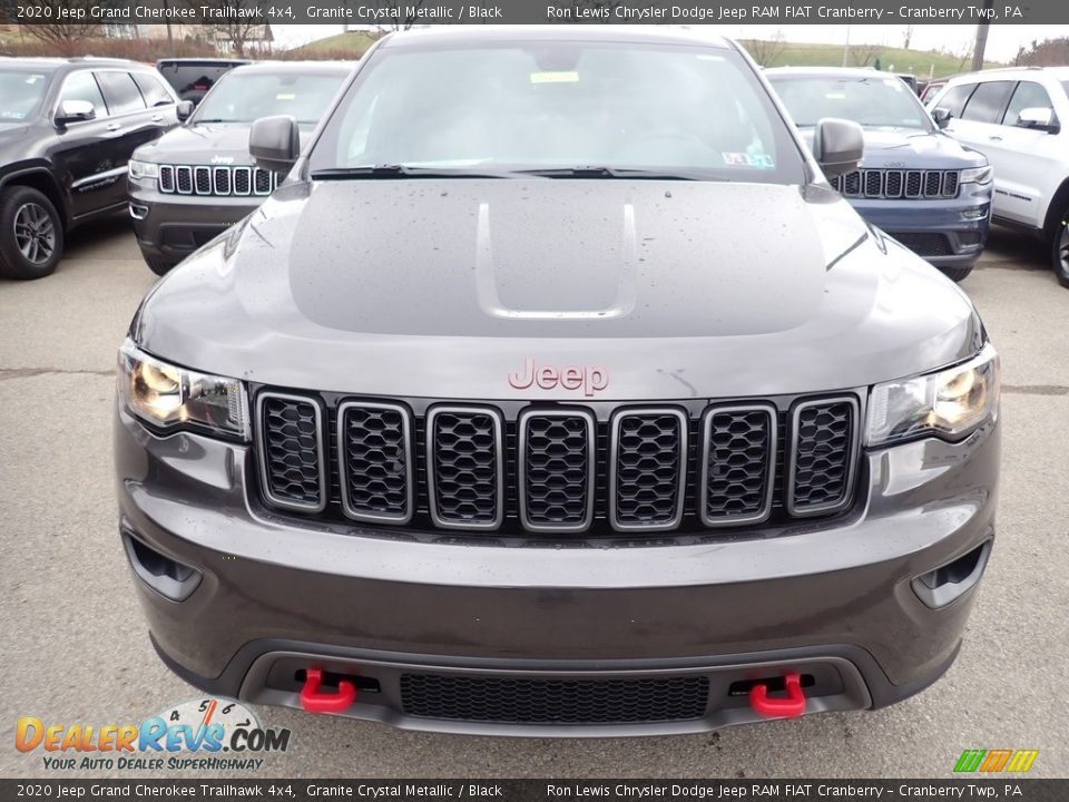 2020 Jeep Grand Cherokee Trailhawk 4x4 Granite Crystal Metallic / Black Photo #8