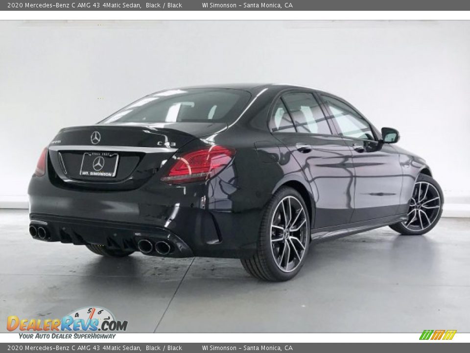 2020 Mercedes-Benz C AMG 43 4Matic Sedan Black / Black Photo #16
