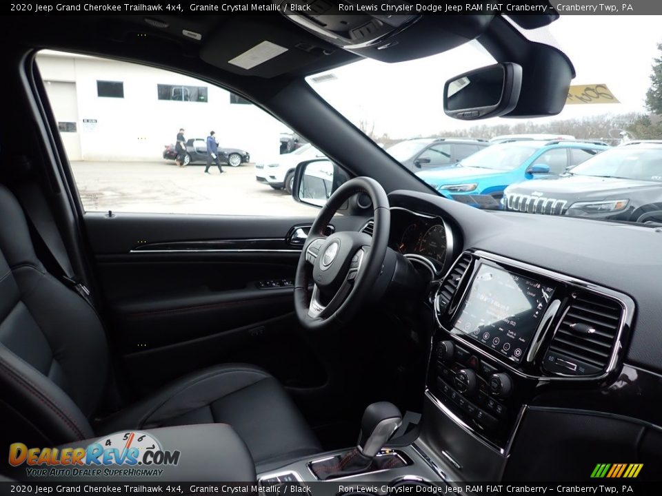 2020 Jeep Grand Cherokee Trailhawk 4x4 Granite Crystal Metallic / Black Photo #11