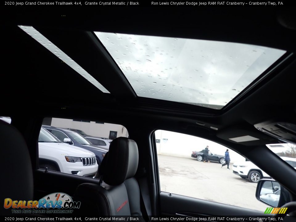 2020 Jeep Grand Cherokee Trailhawk 4x4 Granite Crystal Metallic / Black Photo #12