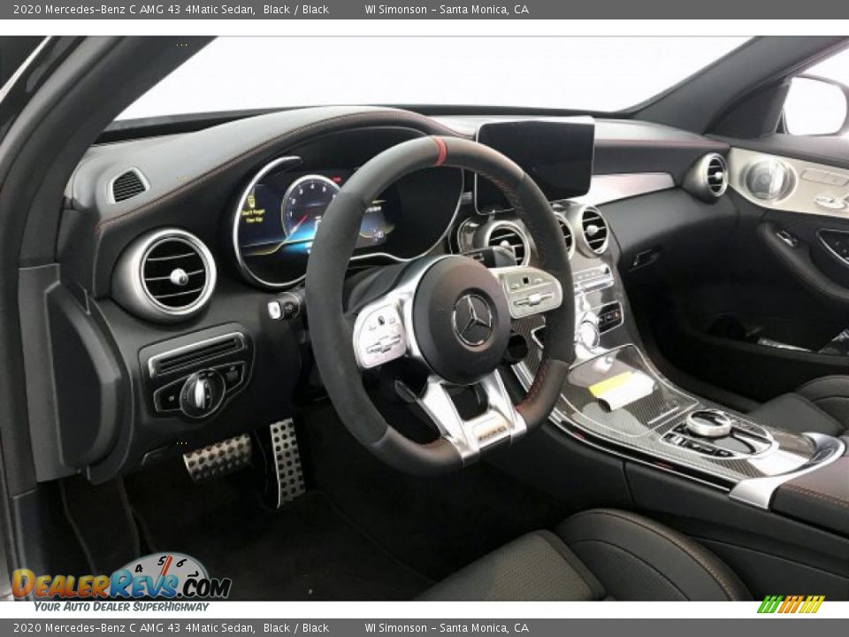 2020 Mercedes-Benz C AMG 43 4Matic Sedan Black / Black Photo #22