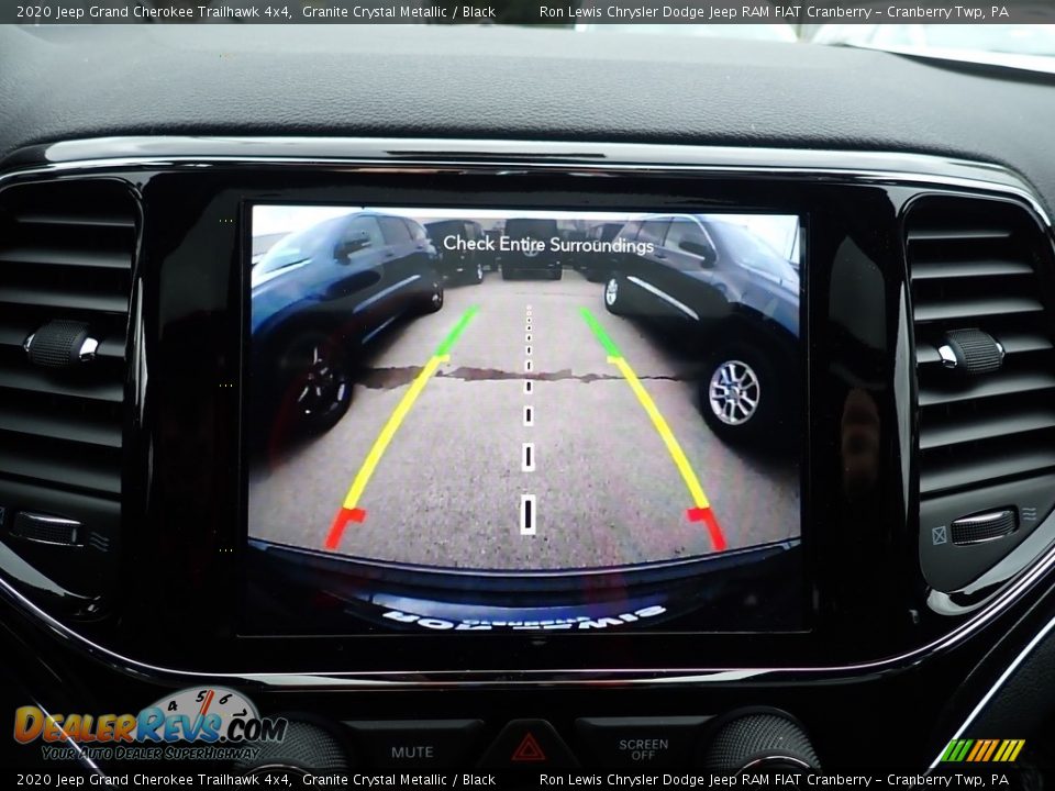 2020 Jeep Grand Cherokee Trailhawk 4x4 Granite Crystal Metallic / Black Photo #18