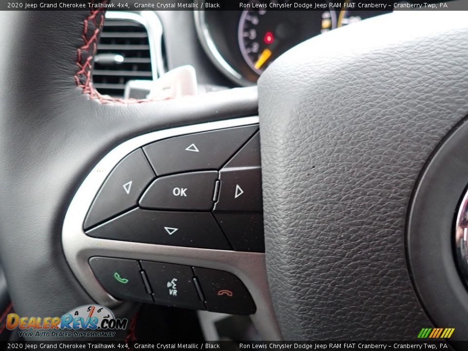 2020 Jeep Grand Cherokee Trailhawk 4x4 Steering Wheel Photo #20