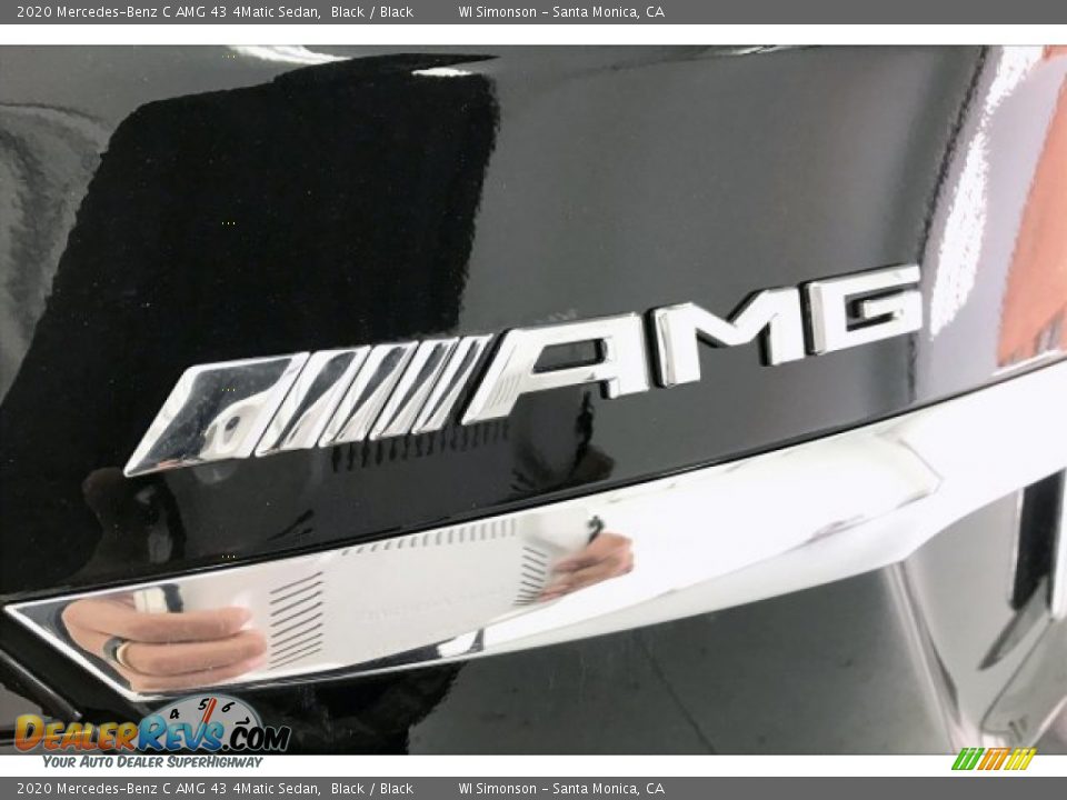 2020 Mercedes-Benz C AMG 43 4Matic Sedan Black / Black Photo #27