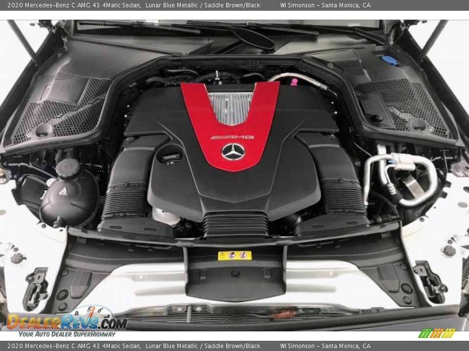 2020 Mercedes-Benz C AMG 43 4Matic Sedan 3.0 Liter AMG biturbo DOHC 24-Valve VVT V6 Engine Photo #9