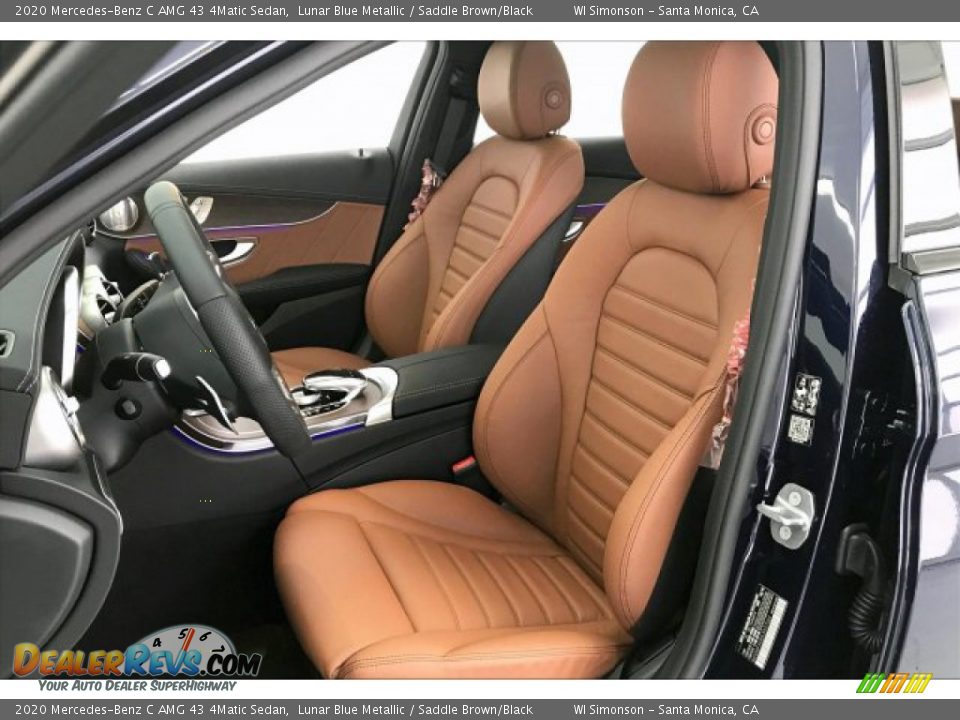Front Seat of 2020 Mercedes-Benz C AMG 43 4Matic Sedan Photo #14