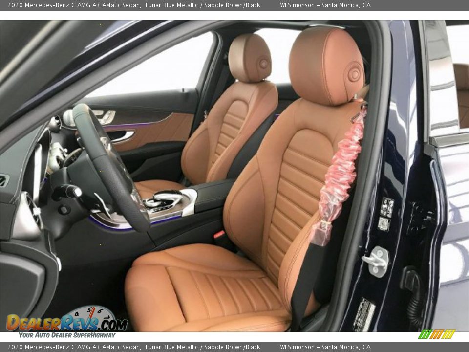 Saddle Brown/Black Interior - 2020 Mercedes-Benz C AMG 43 4Matic Sedan Photo #14