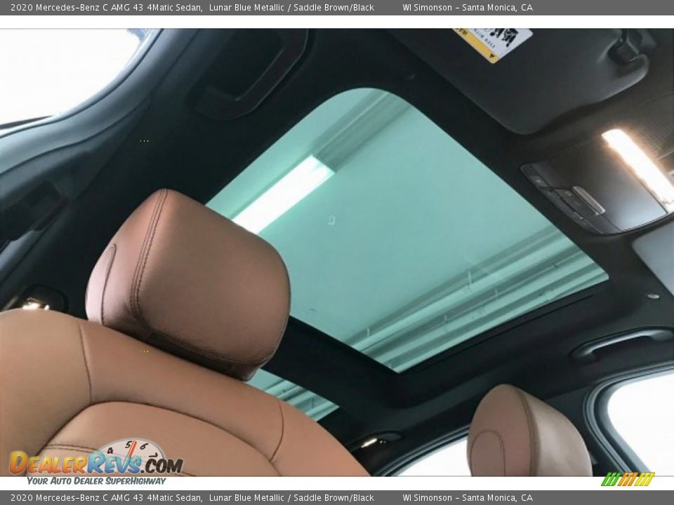 Sunroof of 2020 Mercedes-Benz C AMG 43 4Matic Sedan Photo #29