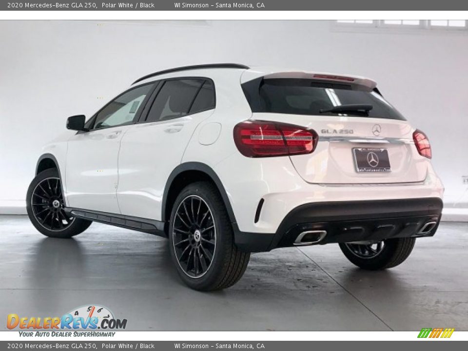 2020 Mercedes-Benz GLA 250 Polar White / Black Photo #2