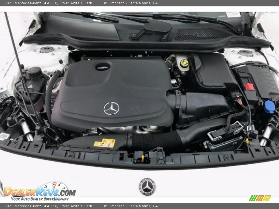 2020 Mercedes-Benz GLA 250 Polar White / Black Photo #8