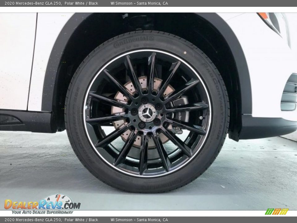 2020 Mercedes-Benz GLA 250 Polar White / Black Photo #9