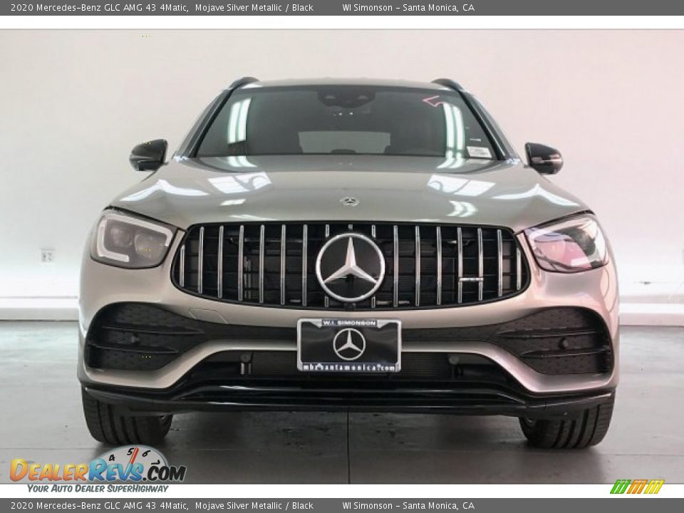 2020 Mercedes-Benz GLC AMG 43 4Matic Mojave Silver Metallic / Black Photo #2