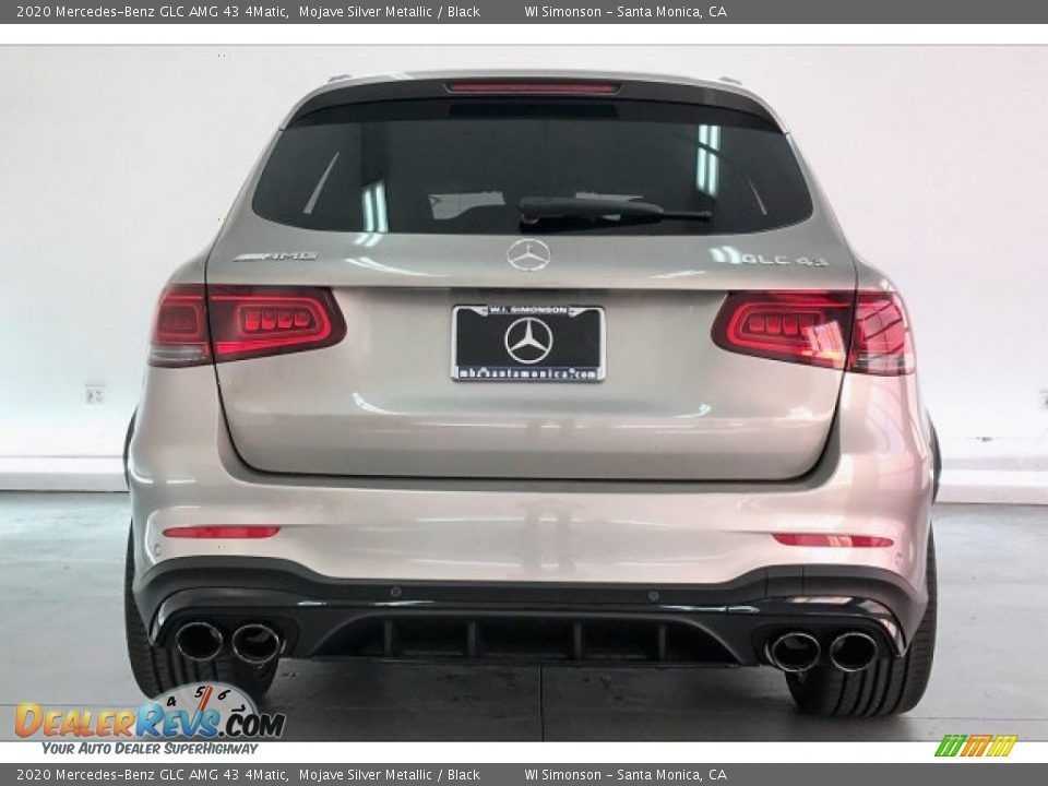 2020 Mercedes-Benz GLC AMG 43 4Matic Mojave Silver Metallic / Black Photo #3
