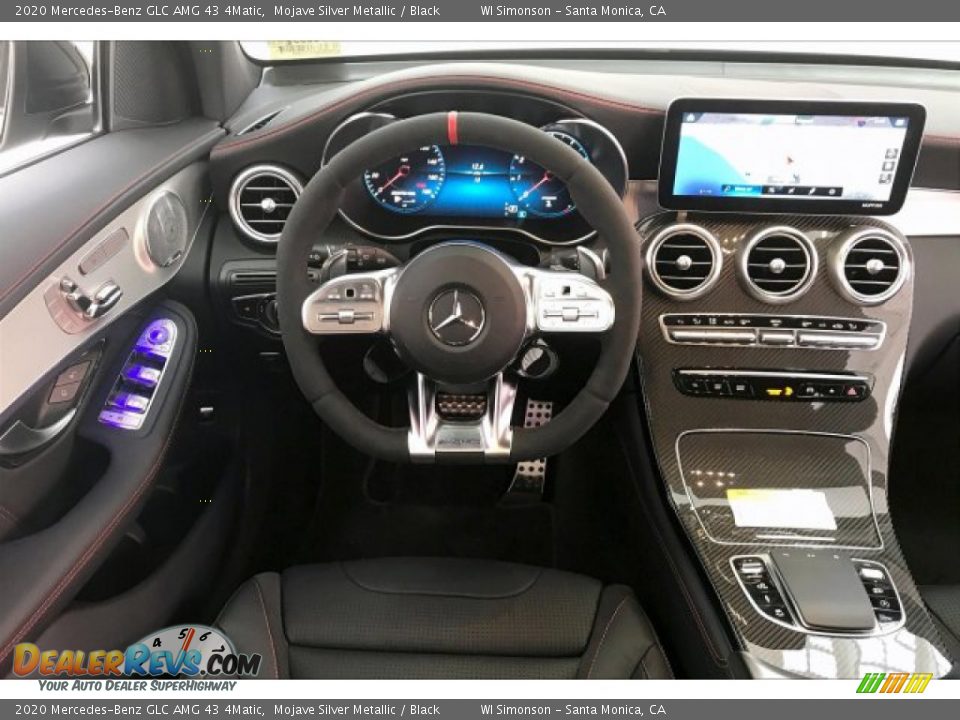 2020 Mercedes-Benz GLC AMG 43 4Matic Mojave Silver Metallic / Black Photo #4