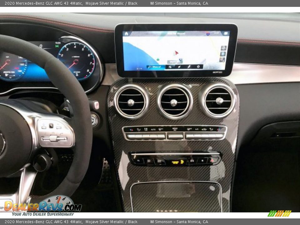 2020 Mercedes-Benz GLC AMG 43 4Matic Mojave Silver Metallic / Black Photo #5